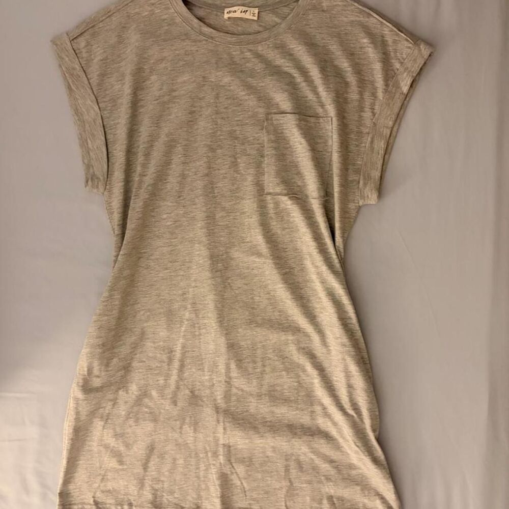 Unbranded Women's Grey and Silver Dress